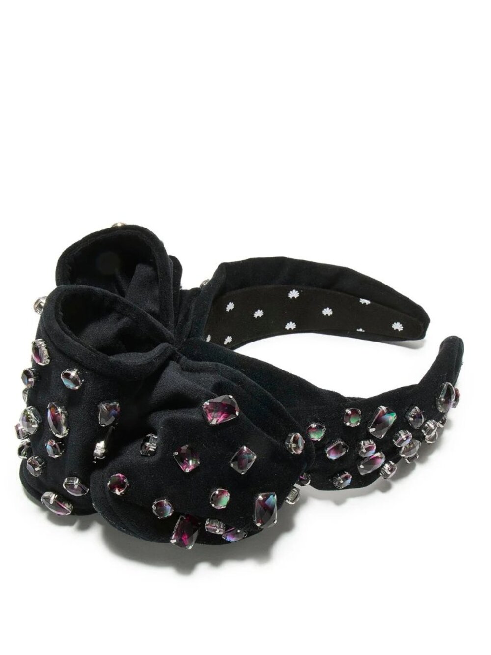 Lele Sadoughi Jet Crawford Crystal Celebration Headband